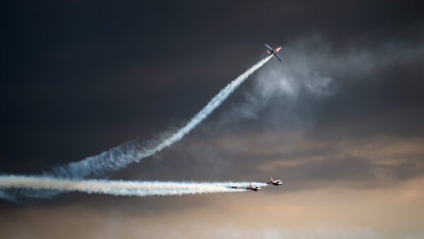Fotografia lotnicza, pokazy lotnicze - Patrouille De France - Ostrava Nato Days, fotografia lotnicza