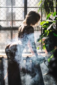 Niezwykły kadr powstał podczas warsztatów organizowanych przez Joanka Love. Modelka Bambi.